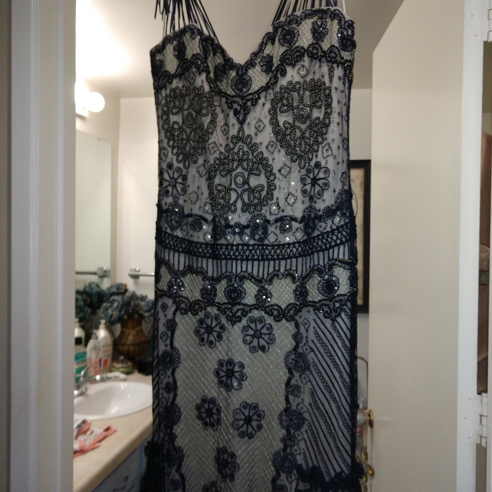 Naeem Khan fully beaded high end dress!!